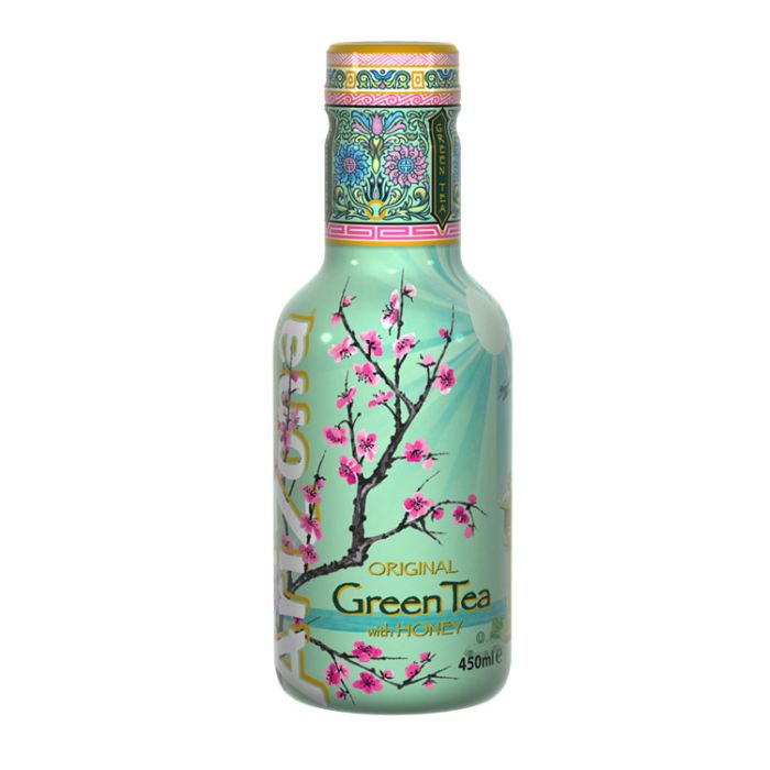 Arizona Green Tea Honey 6 Bucati X 0.45L Arizona Green Tea Honey 6 Bucati X 0.45L