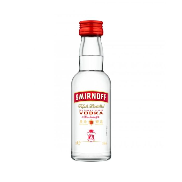 Smirnoff Vodka Red 0.05L Smirnoff Vodka Red 0.05L