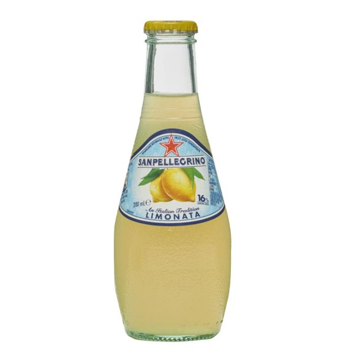 San Pellegrino Limonata Organic 6 Bucati X 0.2L