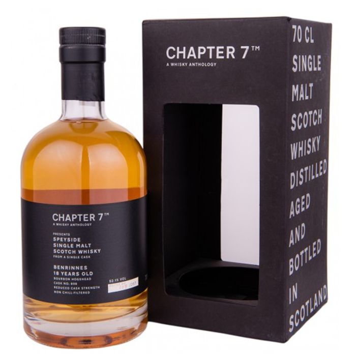 Chapter 7 Benrinnes 18Yo Single Malt Whisky  0.7L