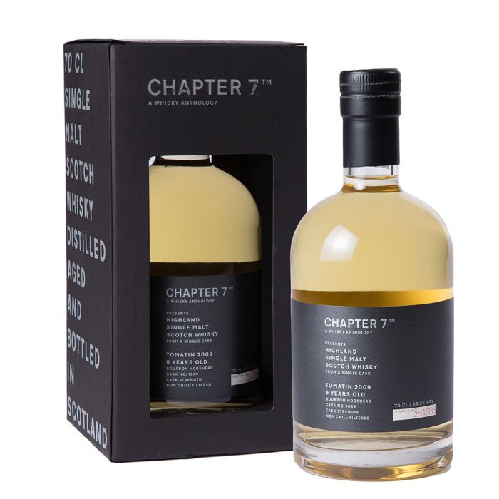 Chapter 7 Tomatin 6YO Single Malt Whisky 0.7L