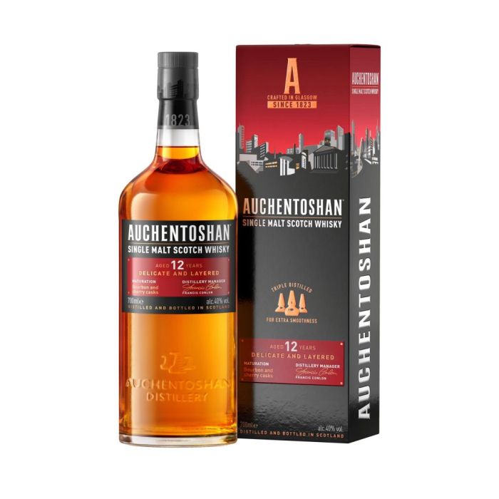 Auchentoshan Single Malt Whisky 12YO 0.7L