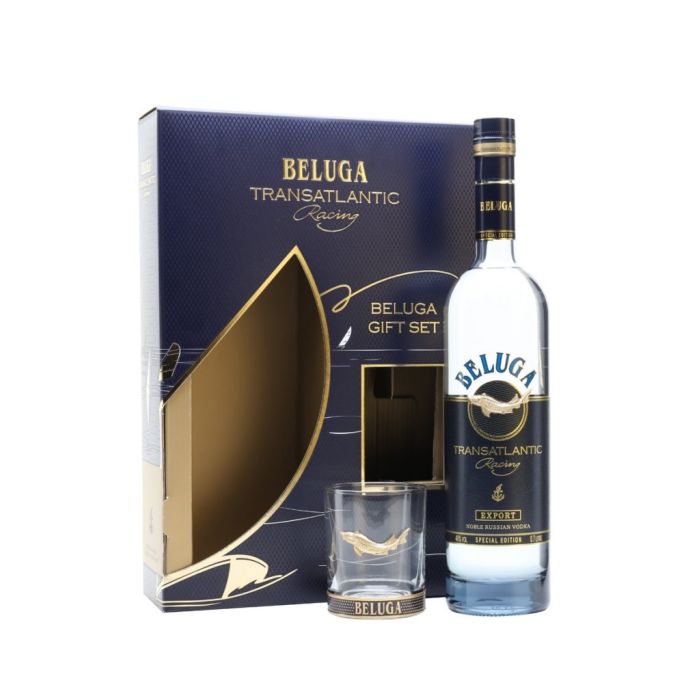 Beluga Vodka Transatlantic 0.7L 1 Pahar Beluga Vodka Transatlantic 0.7L 1 Pahar