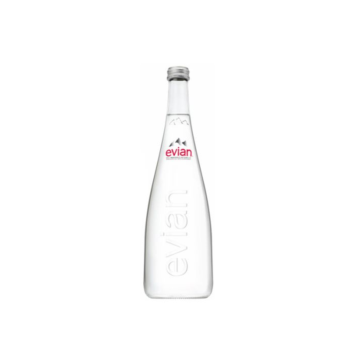 Evian Apa Plata Sticla 0.75L X 6 Bucati