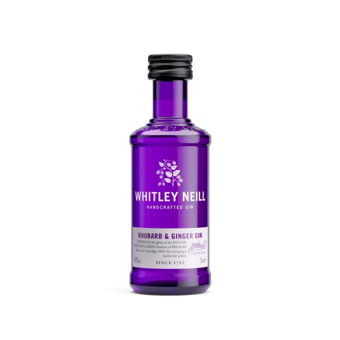 Whitley Neill Gin Rhubarb & Ginger 0.05L Whitley Neill Gin Rhubarb & Ginger 0.05L