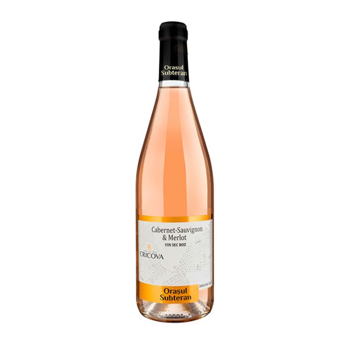 Cricova Vin Rose Sec Orasul Subteran 0.75L