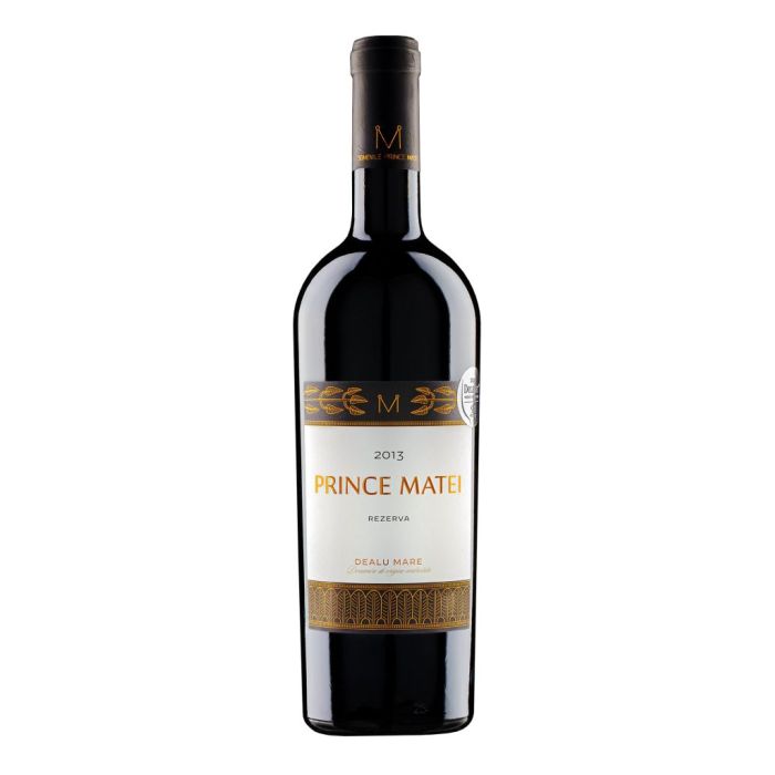 Domeniile Prince Matei Vin Roșu Merlot Reserva 0.75L