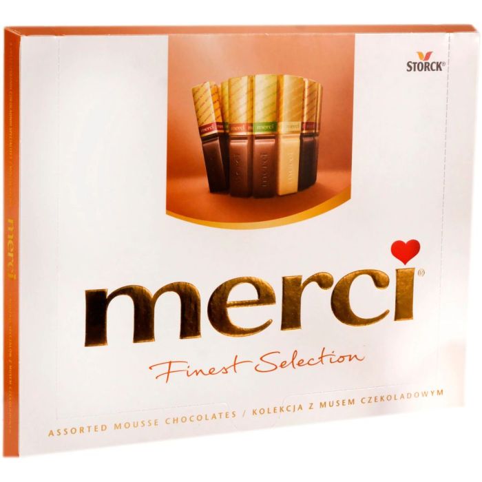 Praline de ciocolata Merci mousse au chocolat 210 gr