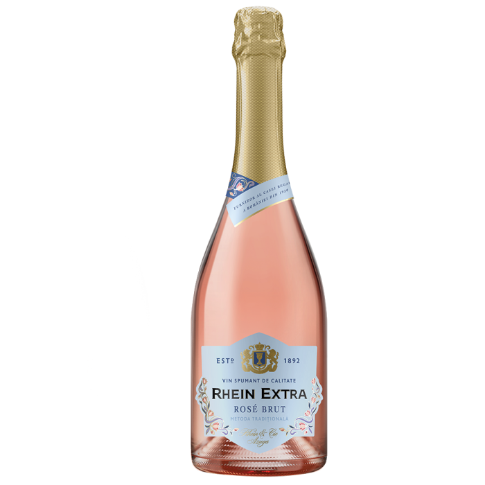 Rhein Extra Brut Rose Doc Vin Spumant 0.75L Rhein Extra Brut Rose Doc Vin Spumant 0.75L