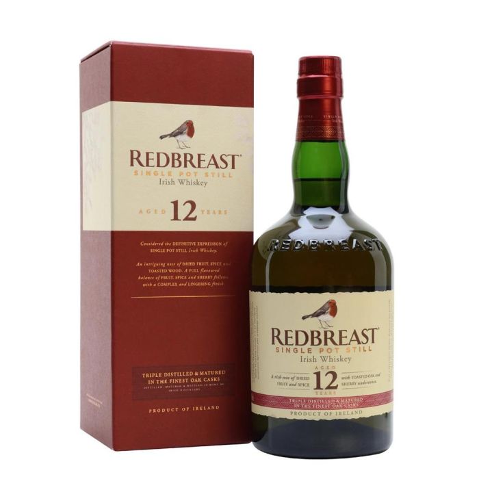 Redbreast Whisky 12 YO 0.7L Redbreast Whisky 12 YO 0.7L