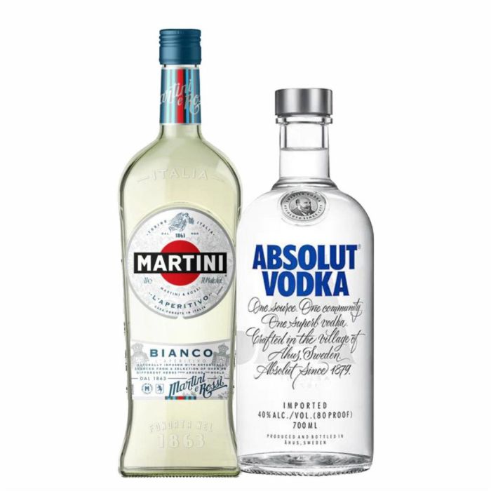 Pachet Vodka Martini Pachet Vodka Martini