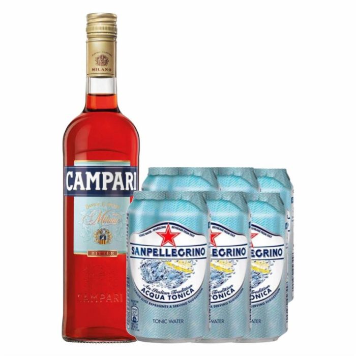 Pachet Campari Tonic Pachet Campari Tonic