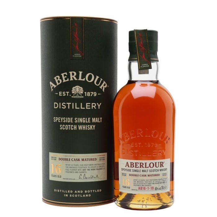Aberlour 16YO Double Cask Matured Single Malt Whisky 0.7L Aberlour 16YO Double Cask Matured Single Malt Whisky 0.7L