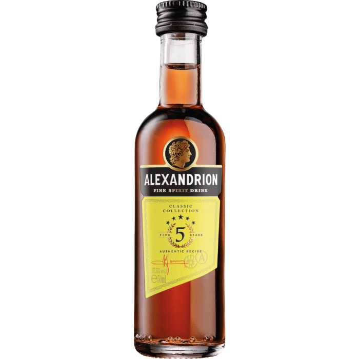 Alexandrion Brandy 5 Stele 0.05L