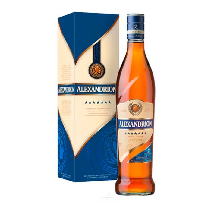 Alexandrion Brandy 7 Stele 0.7L Box