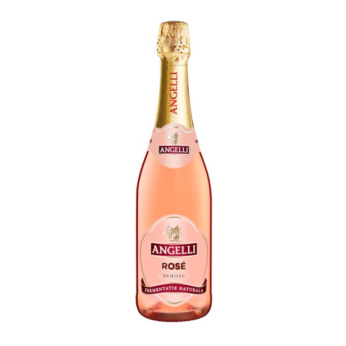 Angelli Vin Spumant Rose Demisec 0.75L