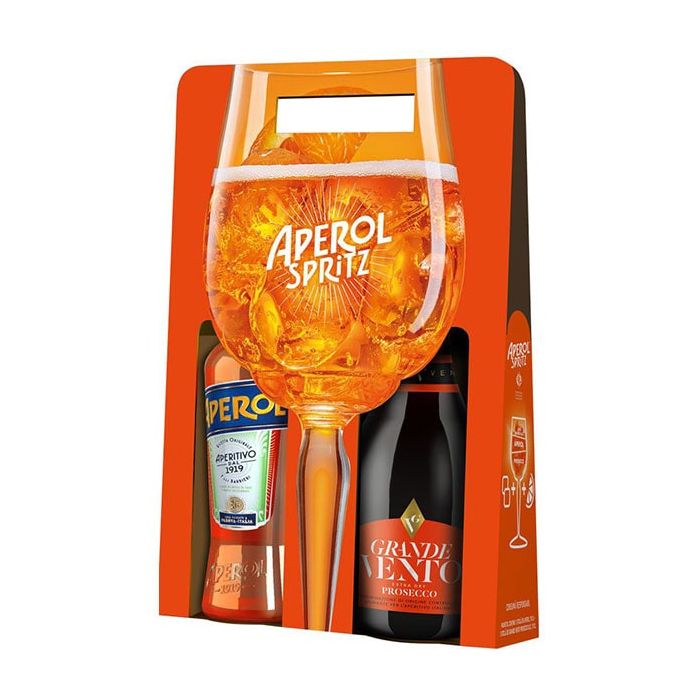 Aperol Aperitiv 0.7L  + Prosecco Grande Vento 0.75L