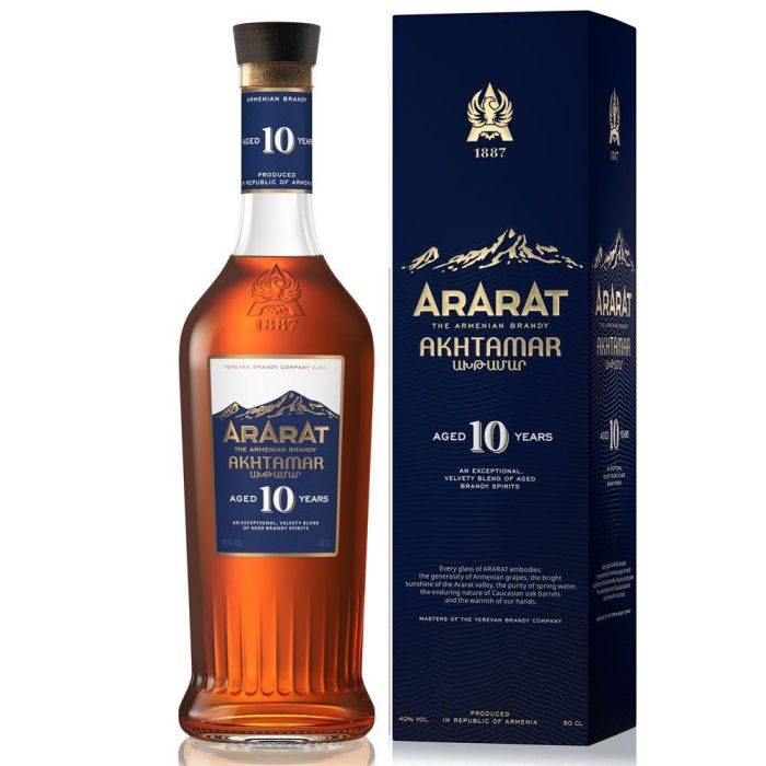 Ararat Akhtamar 10 YO Brandy 0.7L Ararat Akhtamar 10 YO Brandy 0.7L