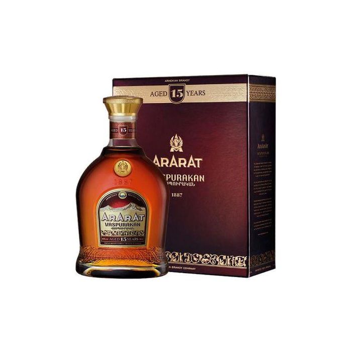 ARARAT VASPURAKAN 15 YO BRANDY 0.7L ARARAT VASPURAKAN 15 YO BRANDY 0.7L