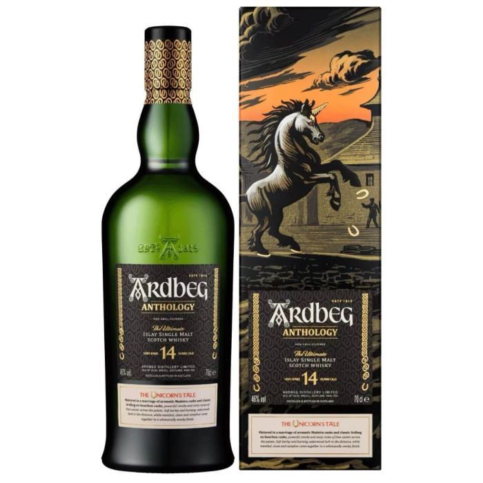 Ardbeg Anthology Single Malt Whisky 0.7L Ardbeg Anthology Single Malt Whisky 0.7L