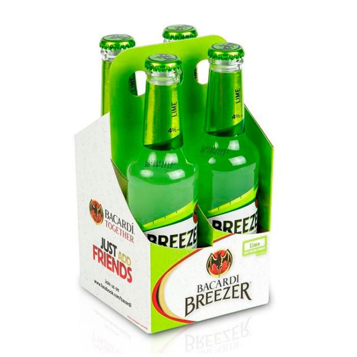 Bacardi Rom Breezer Lime 4 Bucati X 275ML