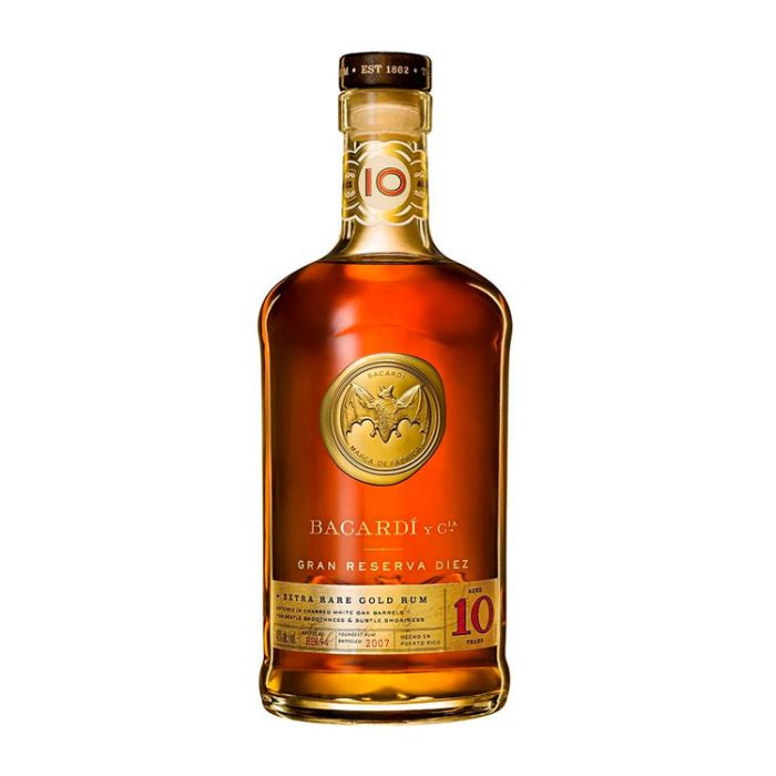 Bacardi Rom Gran Reserva Diez 0.7L Bacardi Rom Gran Reserva Diez 0.7L