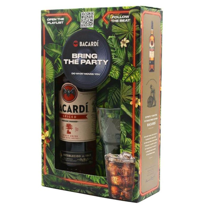 Bacardi Rom Spiced 1 Pahar 0.7L  