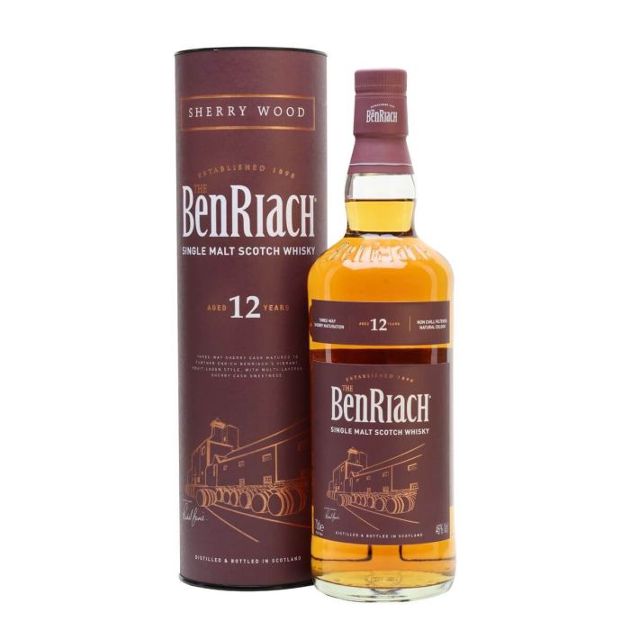 Benriach 12YO Single Malt Whisky 0.7L 
