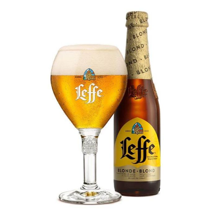 Bere blonda Leffe 6 Buc X 0.33L