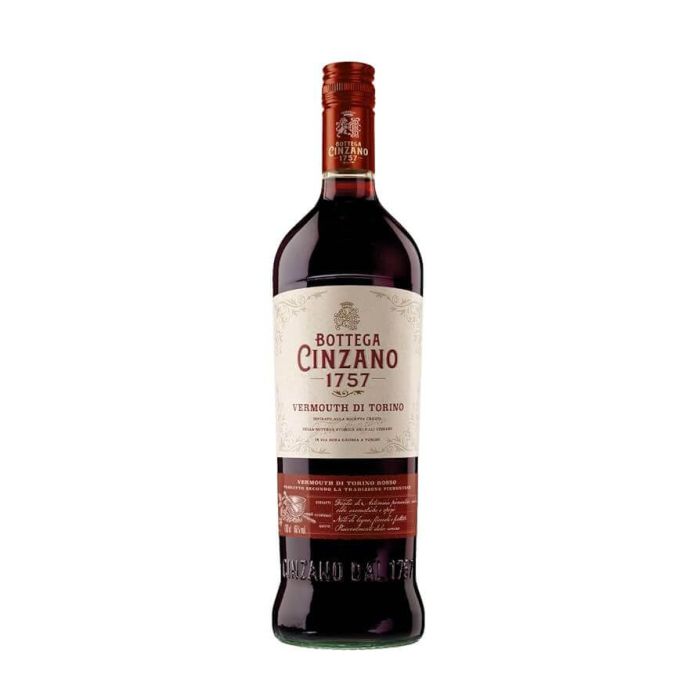 Bottega Cinzano Rosso Vermut 1757 1L Bottega Cinzano Rosso Vermut 1757 1L