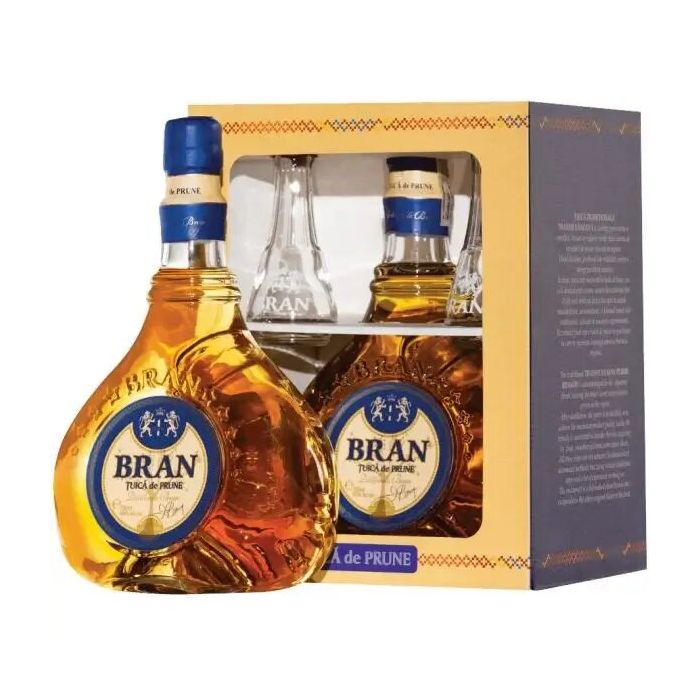Bran Tuica Prune 0.7L + 2 Toiuri Bran Tuica Prune 0.7L + 2 Toiuri