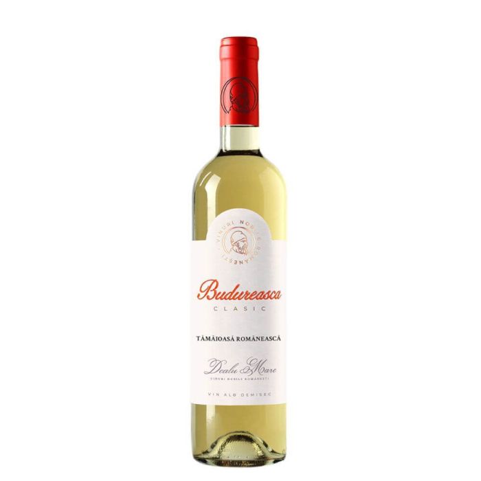Budureasca Vin Alb Clasic Tamaioasa Romaneasca 0.75L Budureasca Vin Alb Clasic Tamaioasa Romaneasca 0.75L