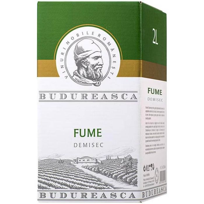 Budureasca Vin Alb Fume BIB 2L Budureasca Vin Alb Fume BIB 2L