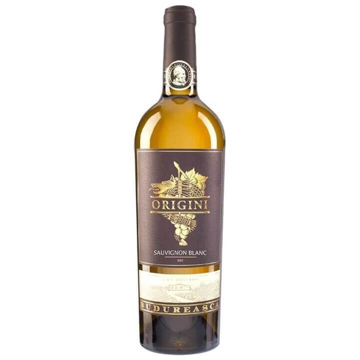 Budureasca Vin Alb Origini Sauvignon Blanc 0.75L 