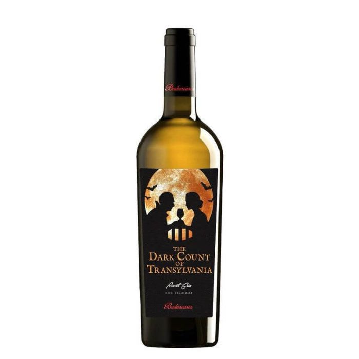 Budureasca Vin Alb The Dark Count of Transylvania Pinot Gris 0.75L Budureasca Vin Alb The Dark Count of Transylvania Pinot Gris 0.75L