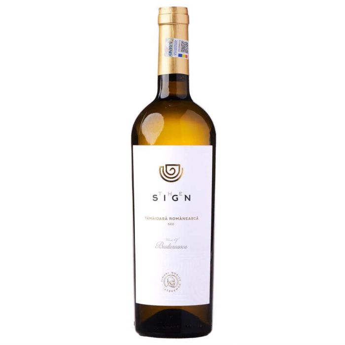 Budureasca Vin Alb The Sign Tamaioasa Romaneasca 0.75L  