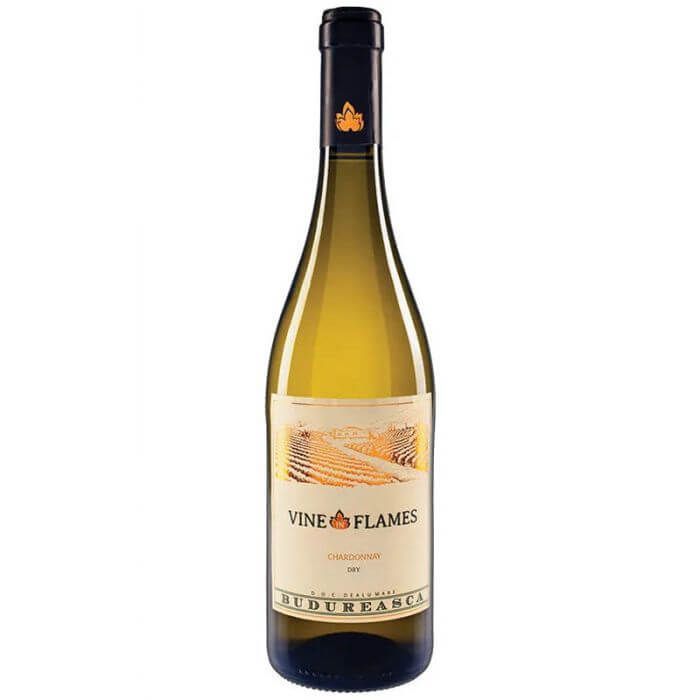 Budureasca Vin Alb Vine In Flames Chardonnay 0.75L Budureasca Vin Alb Vine In Flames Chardonnay 0.75L