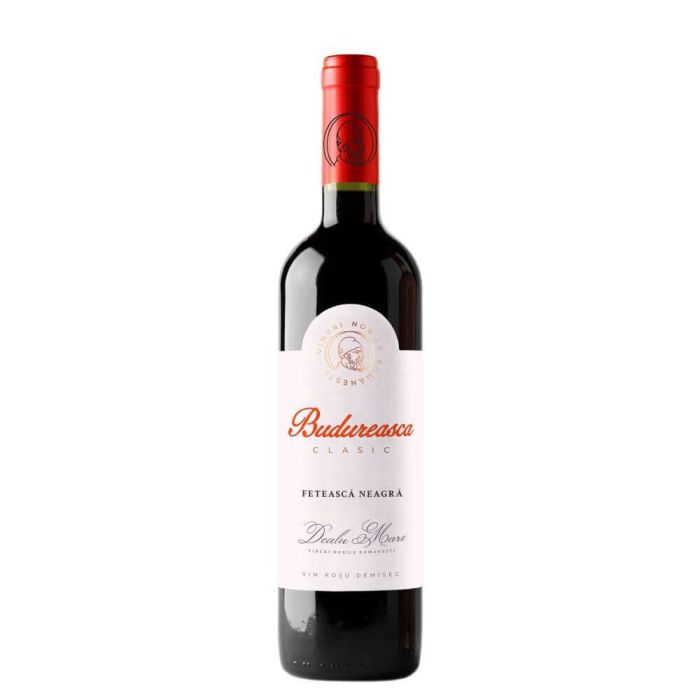 Budureasca Vin Rosu Clasic Feteasca Neagra 0.75L Budureasca Vin Rosu Clasic Feteasca Neagra 0.75L