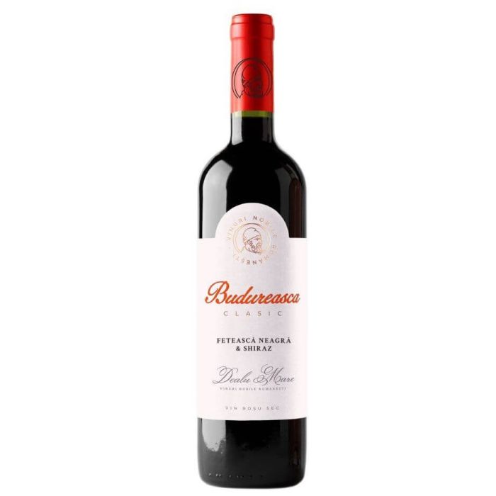 Budureasca Vin Rosu Clasic Feteasca Neagra & Shiraz 0.75L