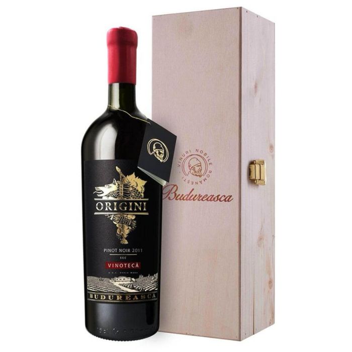 Budureasca Vin Rosu Sec Origini Vinoteca Pinot Noir 0.75L