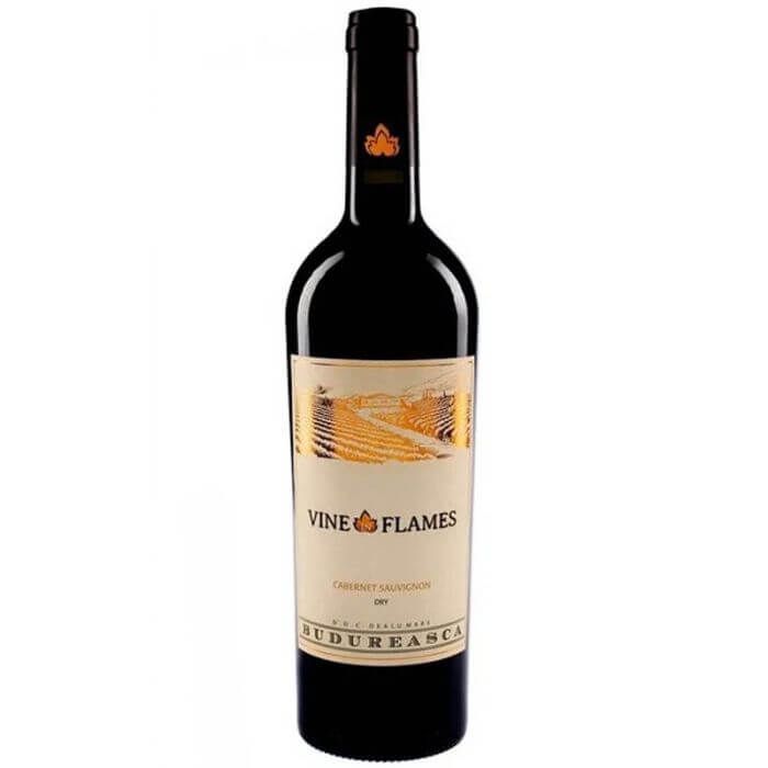 Budureasca Vin Rosu Vine In Flames Cabernet Sauvignon 0.75L 