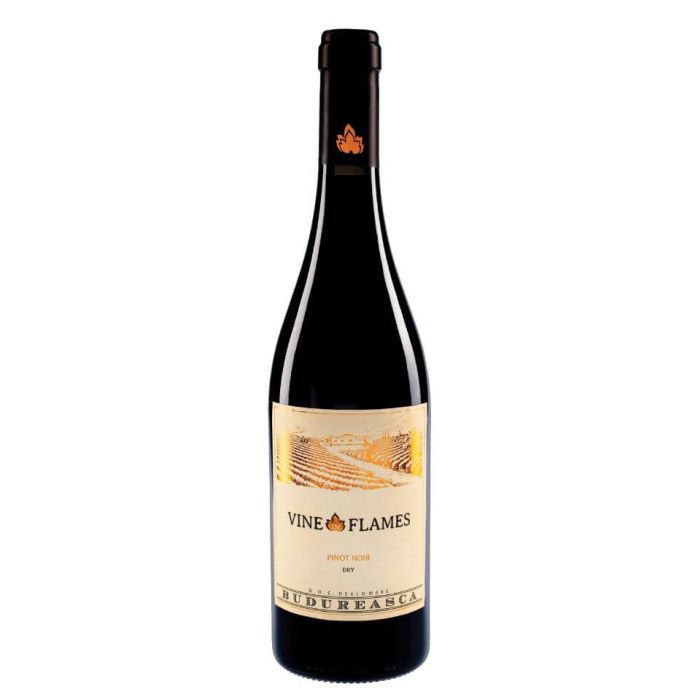 Budureasca Vin Rosu Vine In Flames Pinot Noir 0.75L