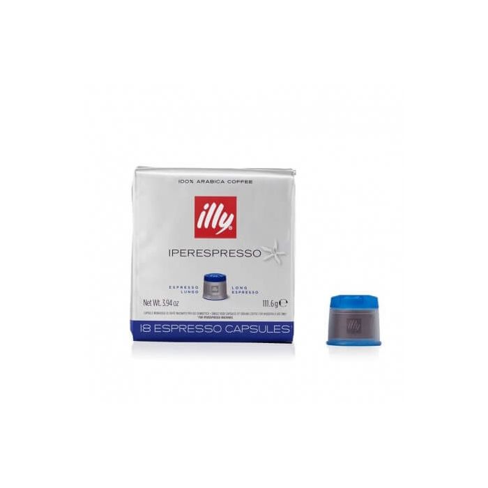Illy Cafea 18 Capsule Iperespresso Lungo 112 GR Illy Cafea 18 Capsule Iperespresso Lungo 112 GR