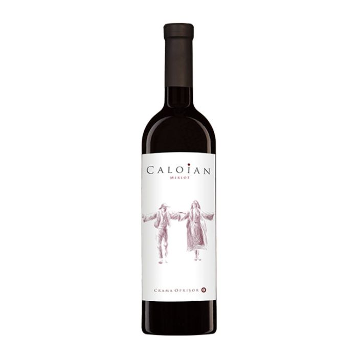 Crama Oprisor Caloian Vin Rosu Merlot 0.75L