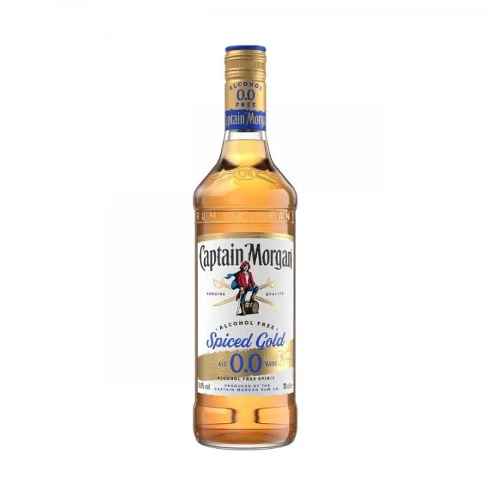 Captain Morgan Rom Spiced Gold Fara Alcool 0.7L Captain Morgan Rom Spiced Gold Fara Alcool 0.7L