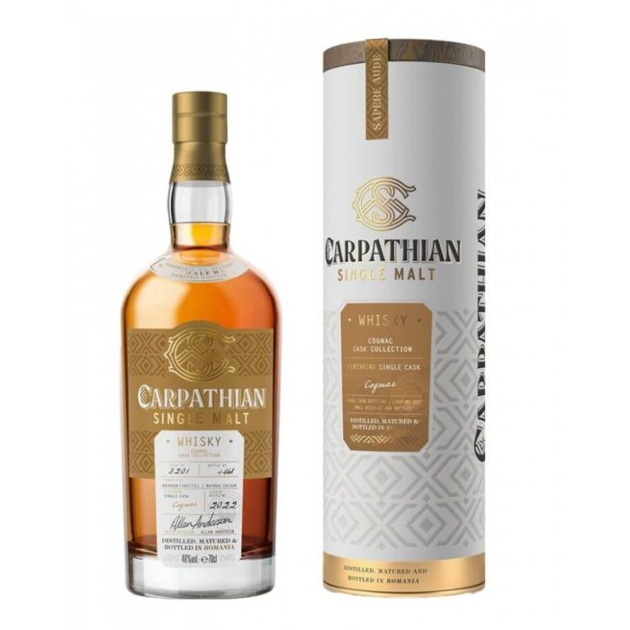 Carpathian Single Malt Whisky Cognac 46% 0.7L 
