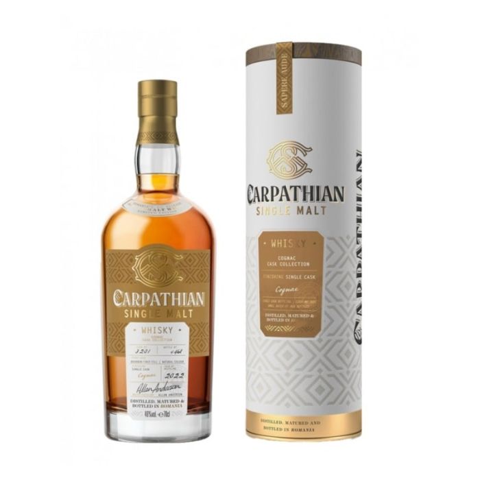 Carpathian Single Malt Whisky Cognac 0.7L