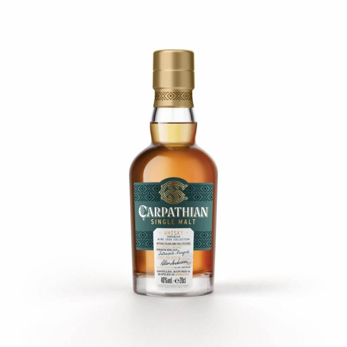 Carpathian Single Malt Whisky Feteasca Neagra 0.2L 