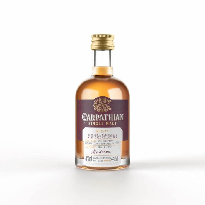 Carpathian Single Malt Whisky Madeira 0.05L