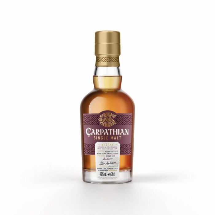 Carpathian Single Malt Whisky Madeira 0.2L